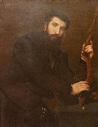 Lorenzo Lotto, Portrait of a Crossbowman